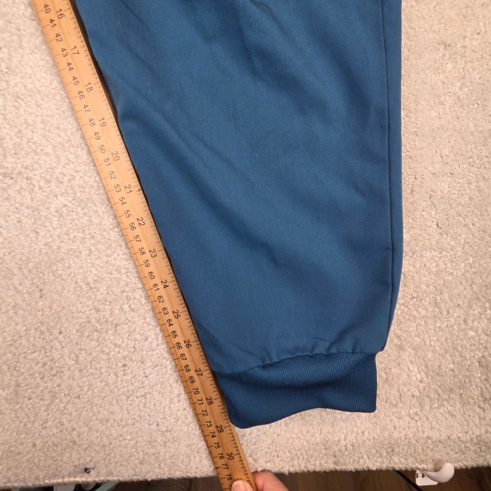 Fabletics All Shift Scrub Jogger Pants Mens 2X Caribbean Blue Medical dental Vet - Picture 9 of 9